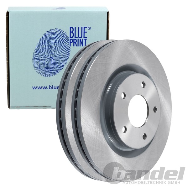 2X Blue Print Bremsscheiben Ø296Mm Vorne Passend FÜR Nissan Juke-image