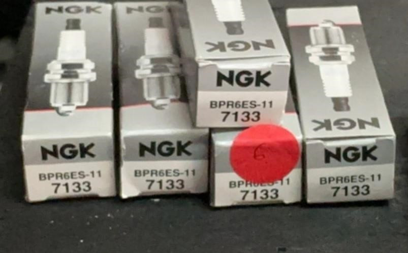 5 Pack of Genuine Authentic NGK 7133 Nickel Spark Plug Standard BPR6ES11