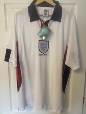 Score Draw ENGLAND Retro World Cup 1998 (97-99)  Football HOME Shirt *SIZE: XXL*