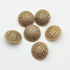 25PC Sewing Metal Buttons with Shank Buttons for Clothing DIY Sewing Scrapboo...