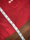 Vintage Unbranded No Size Baby Girls Hand Smocked Dress Polka Dot Lace Trim Red — photo 5