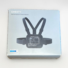 GoPro Chesty Chest Strap Mount for GoPro Camera, Padded Flexible, Black
