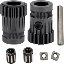3D Printer Hardened Steel MK3 Drive Gear extruder Dual Gears kit DriveGears Extr