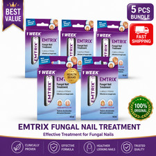 Emtrix Fungal Nail Treatment 10ml Easy Application Original Nail Care Solution