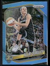 2025 Panini Prizm WNBA #80 Allie Quigley Carolina Blue Prizms #/125