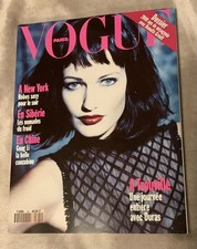 Vogue Paris November 1993 Karen Mulder Kate Moss Beri Smithers Gong Li Avedon