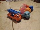 1970 Five And Dime Store Volkswagon Utilities Trucks Plastic New Old Stock