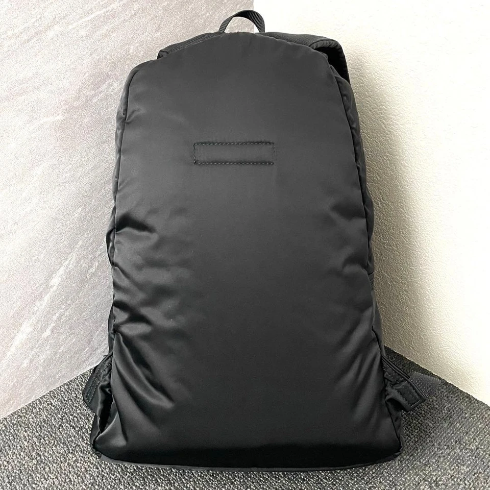 Mochila de náilon preta PORTER Tanker Yoshida Japão unissex bolsa de viagem usada - Imagem 4 de 4