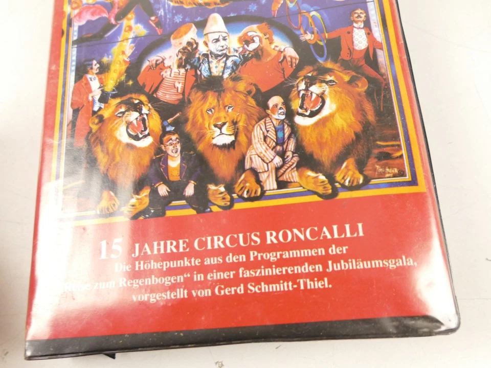 Circus Roncalli VHS Film Reise zum Regenbogen 15 Jahre Jubiläums Video  X-2796 - Bild 2 von 4