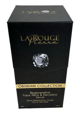 La'Rouge Pierre Obsidian Regenerative Face Neck Decollete Serum New