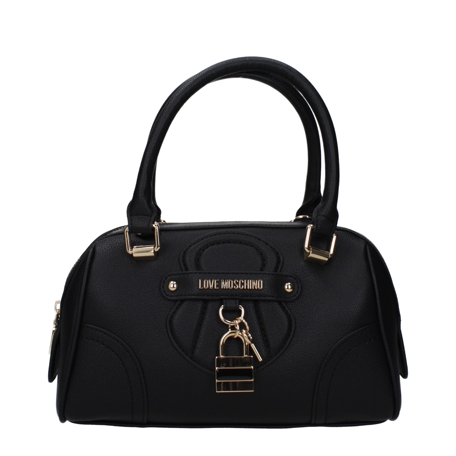 SAOLA Love Moschino Borse a Mano Donna Poliuretano Nero