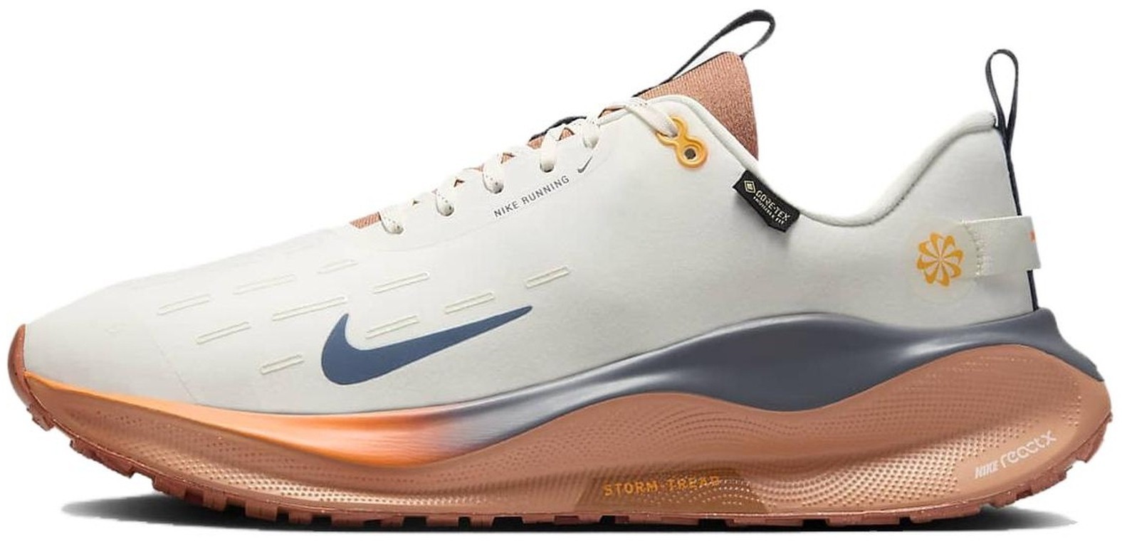 Nike ReactX Infinity Run 4 GORE-TEX Sail Total Orange Blue for