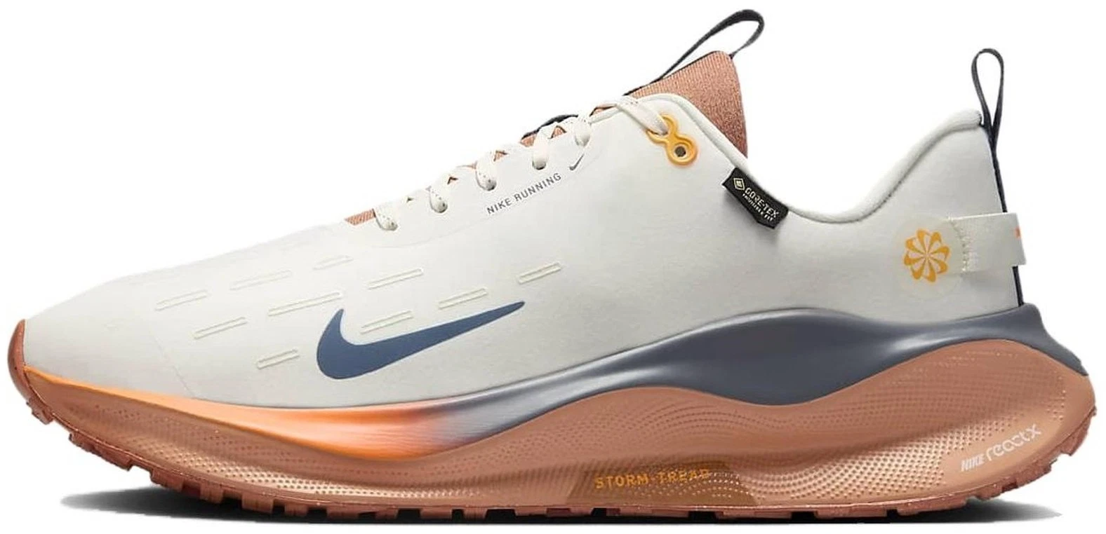 Nike ReactX Infinity Run 4 GORE-TEX Sail Total Orange Blue for