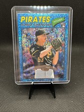 2026 Topps Heritage Bubba Chandler #265 Chrome Light Blue Sparkle Refractor RC