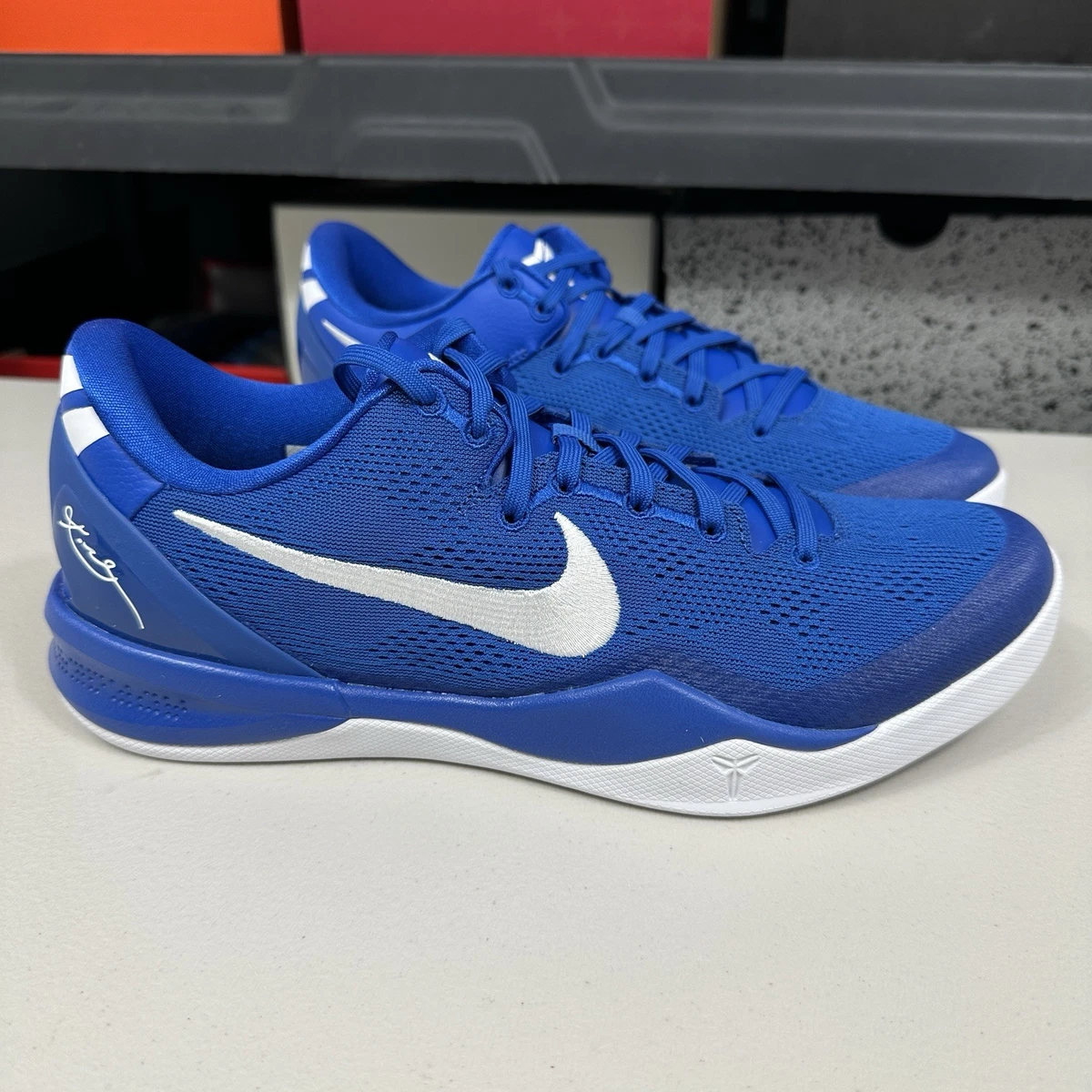Preços baixos em Nike Kobe 11 TB White Royal Blue | eBay