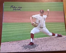 Cleveland Guardians Parker Messick 8*10 Signed Autographed Seminoles Pitcher 