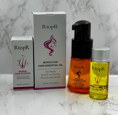 Rtopr Moroccan Hair Repair Growth Essential Oil Shine & Smooth Thick Strong Root