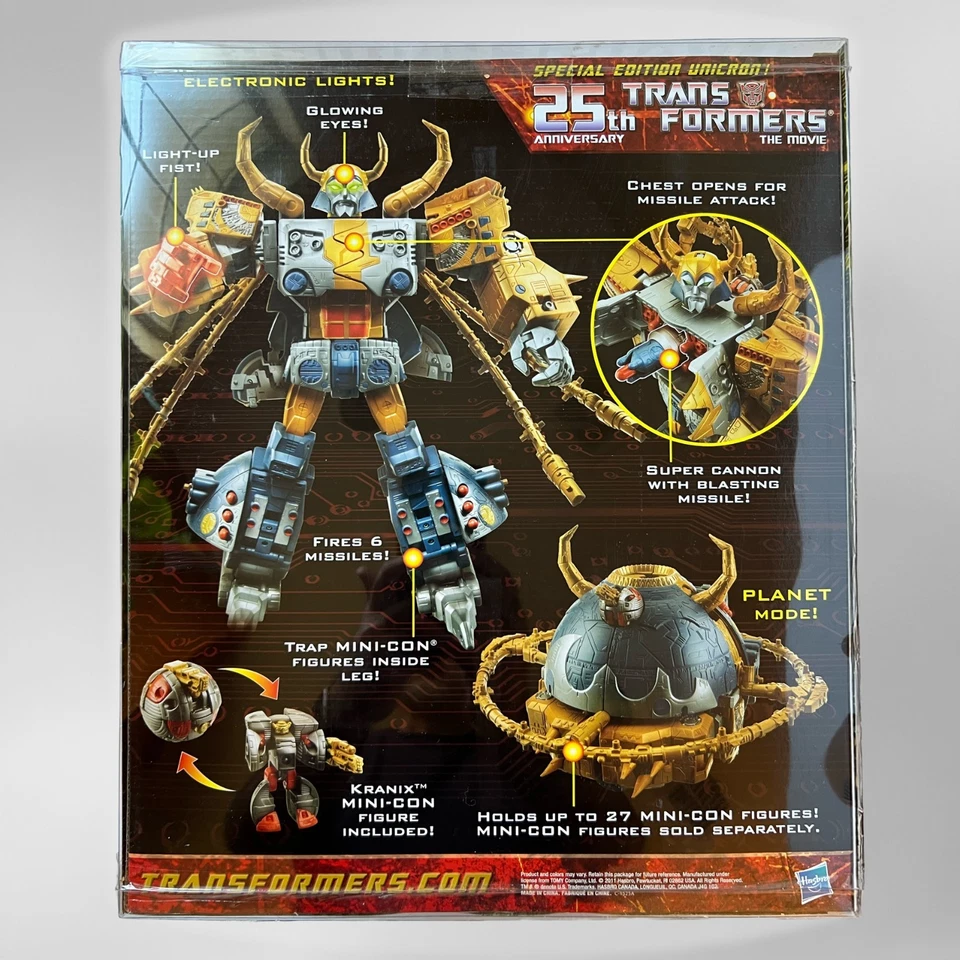 Transformers | UNICRON with KRANIX | 25th Anniversary - Amazon Exclusive | MIB - Image 2 of 4