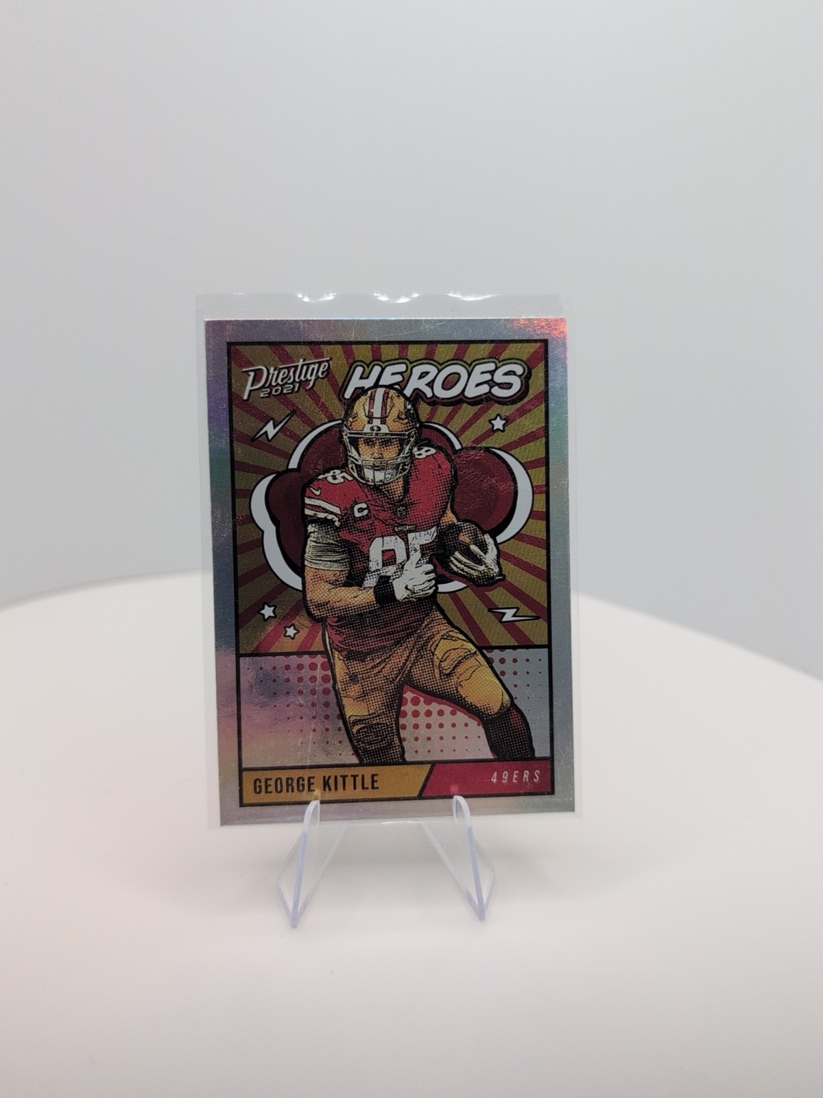 2021 Panini Prestige - Heroes George Kittle #HE-15