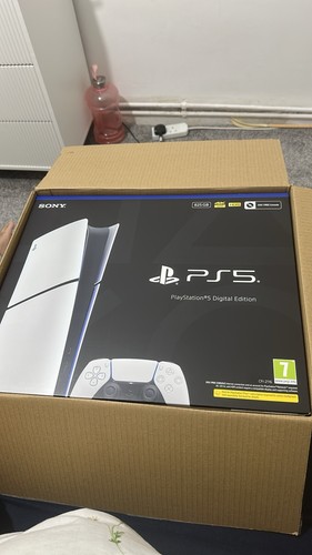 Sony PS5 Slim Digital Edition Video Game Console Controller Boxed thumbnail 2