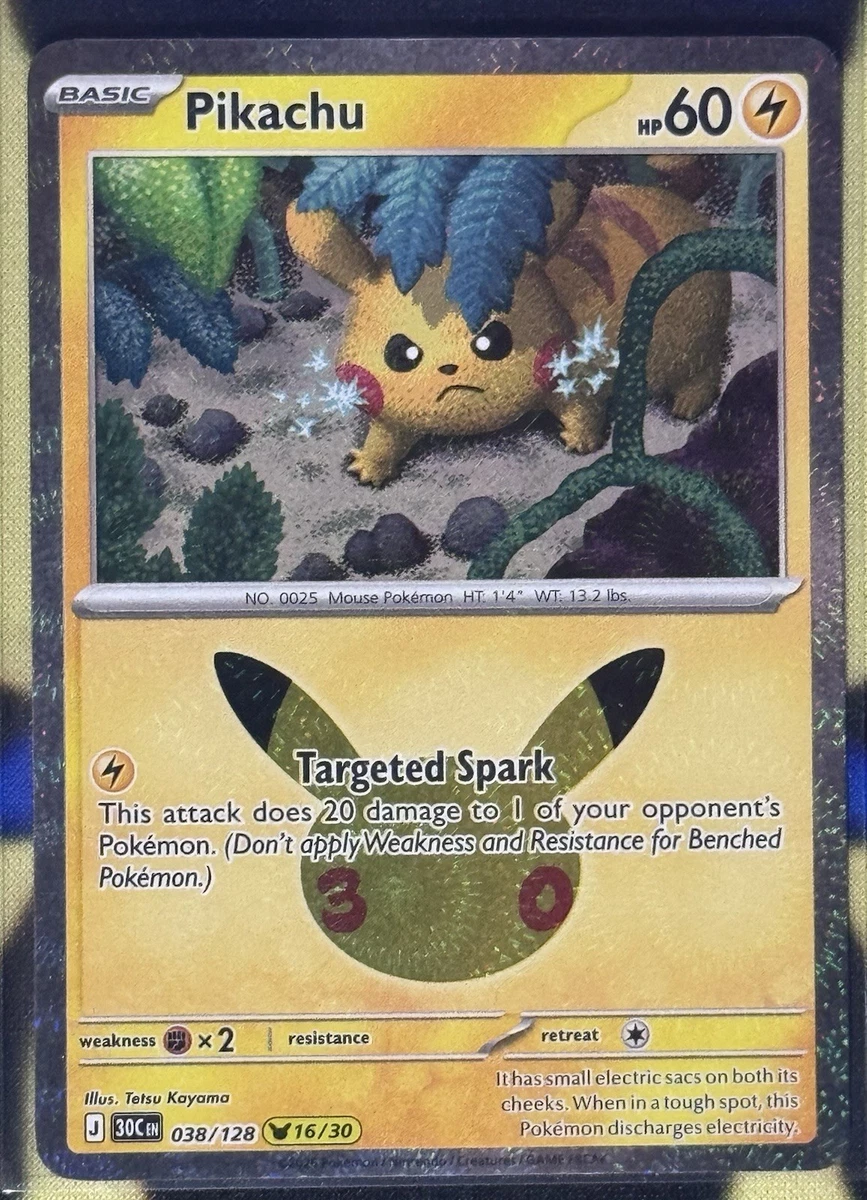 Pikachu Pokémon TCG Spark Individual Collectible Card Game Cards