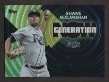 2022 Topps Update Generation Now #GN-87 Shane McClanahan Gold /75