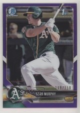 2018 Bowman Chrome Prospects Purple Refractor 169/250 Sean Murphy #BCP58 7i2