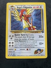 Pokémon Vintage Non Holo Rare Koga's Pidgeotto Gym Challenge 27/132 WotC