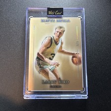 2026 Wild Card Matte Metal Larry Bird #’d 2/2 CELTICS #MMCGb4-LB