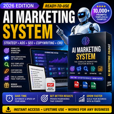 AI Marketing System 2026 | Strategy + Ads + SEO + Copywriting + CRO