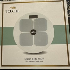 NEW TOUCHE Bluetooth USB Thin Slim Digital Smart Bath Weight Scale, 400lb Max