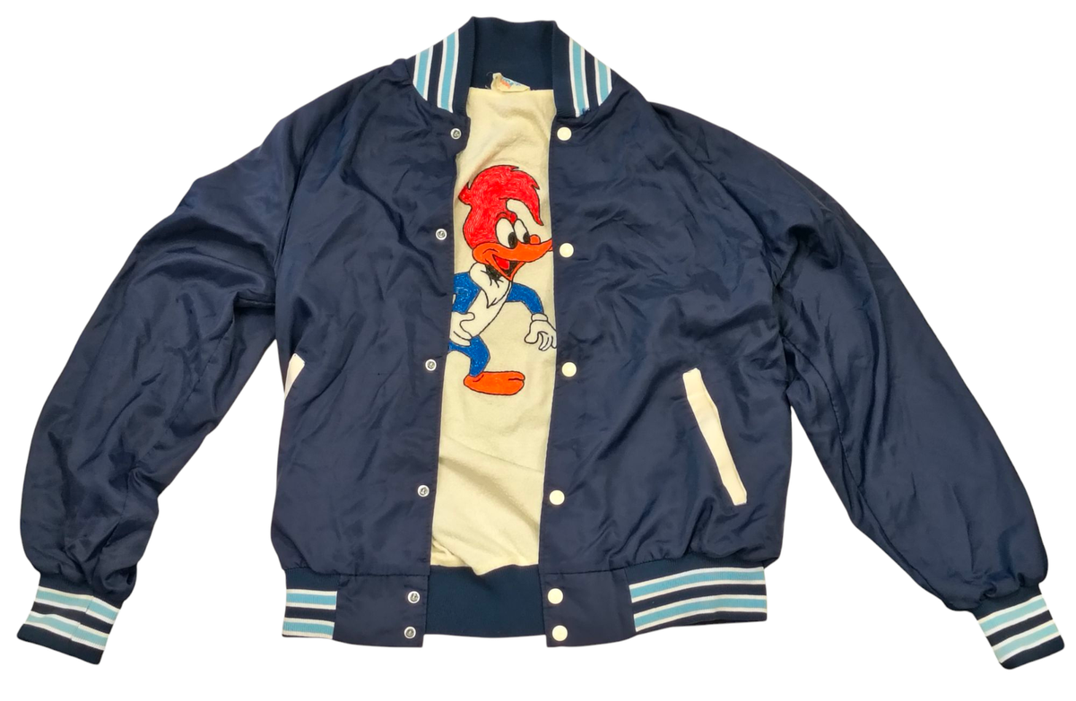 Vintage Westark USA Customer Woody Woodpecker Bomber Jacket Size - Main Image