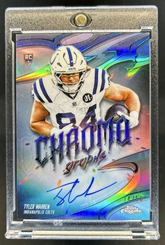 2025 Topps Chrome Tyler Warren Base (RAW)