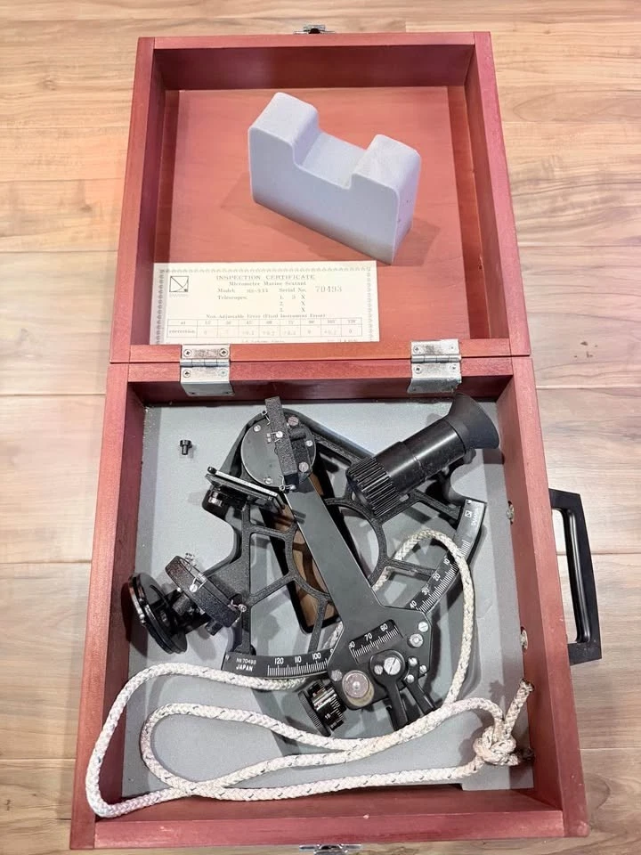 Japan Tamaya Sextant Antique Maritime Navigational Instruments for