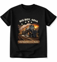 Big Boy 4014 Steam Engine Locomotive Train Vintage Railroad T-Shirt
