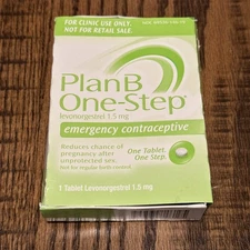 Plan B One Step Emergency Contraceptive EXP 04/2026 Green Box Tablet 1.5mg