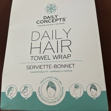 Daily Concepts Your Hair Wrap Towel Quick Dry Smoothing - New