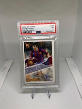 Messi #109 Autografo FC Barcelona Panini Super Barça 2005 2006 PSA 7