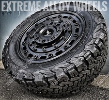 16" Black AT1 Alloy Wheels For Citroen Berlingo 18 5 Stud + BF Goodrich Tyres