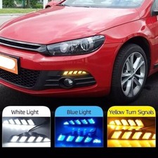 For Vw Scirocco 20092014 Led Drl Daytime Running Lights Fog Lamps Bumper For Vw Scirocco 20092014 Led Drl Daytime Running Lights Fog Lamps Bumper