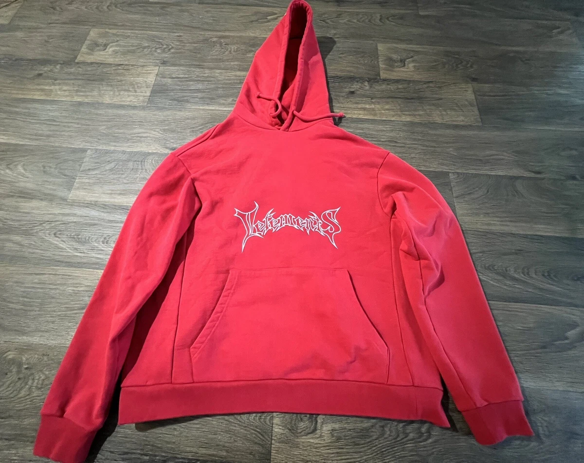 Vetements og metal outlet hoodie