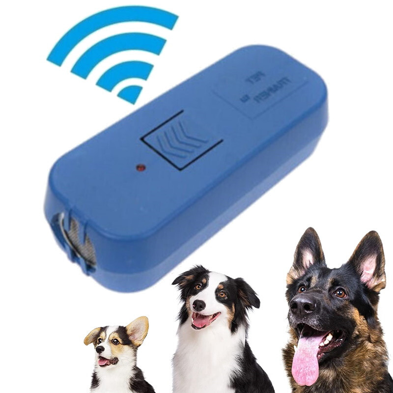 Dogs Ultrasonic Sound Trainer Stop Barking Anti-Barking Safe