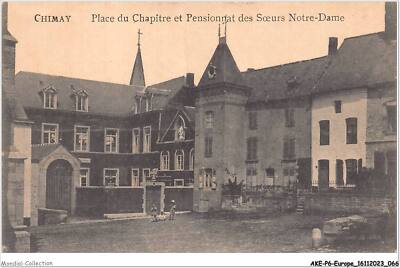 AKEP6-0457-EUROPE - BELGIUM - CHIMAY - Chapter Square and Boarding School of So
