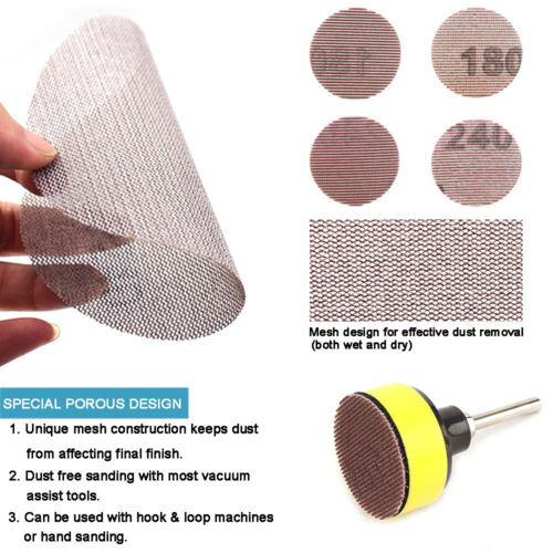 81PC 50mm Roloc Cleaning Conditioning Roll Lock Surface Polishing Sanding Discs - Picture 4 of 7