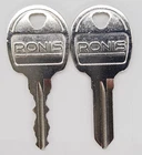 Ronis 4R series, keys cut to code 4R0001 - 4R4000