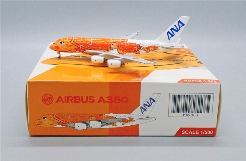 JC Wings ANA Airlines For Airbus A380 JA383A Orange Sea