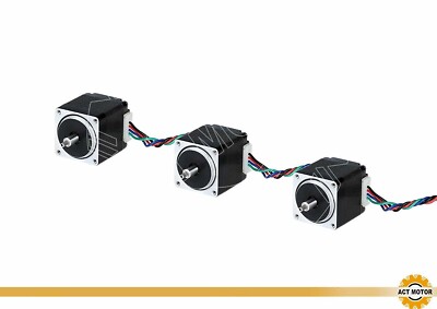 3PCS Nema 11 Stepper Motor Bipolar 32mm 0.67A 9oz-in 0.06Nm 11HS3406L14-X1