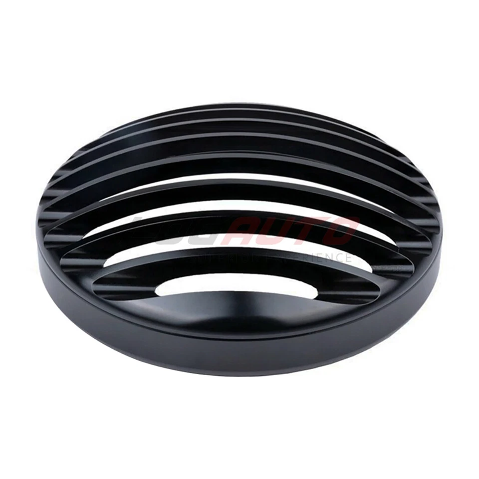 For Triumph Bonneville Bobber Black 2018-2022 Front Headlight Grill Cover Black - Image 2 of 4