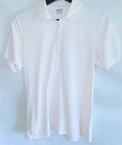 Calia Carrie Underwood Womens Small Short Sleeve Athletic Polo Shirt Light Pink