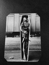 Rube Burrow In His Coffin  tintype C966RP